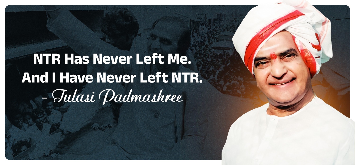 NTR Has Never Left Me. And&hellip;